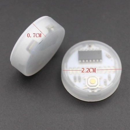 Mini Lampka LED - 11 diod - do świecących zabawek - projekty DIY