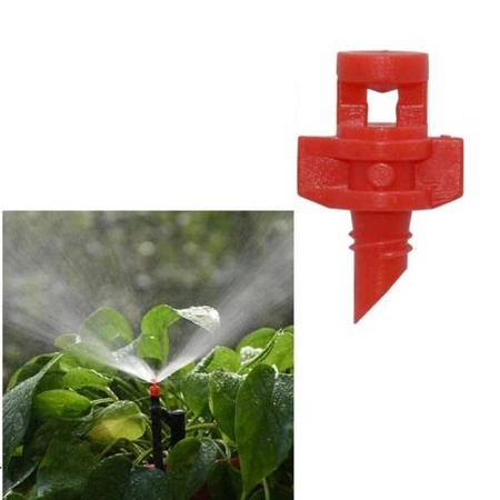 Zraszacz ogrodowy 360st - czerwony - Mgiełka - Dysza do systemu nawadniania roślin