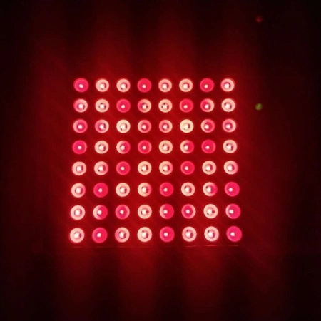 Matryca punktowa LED 8x8 czerwony - 60x60mm - LED 5mm - wspólna Anoda